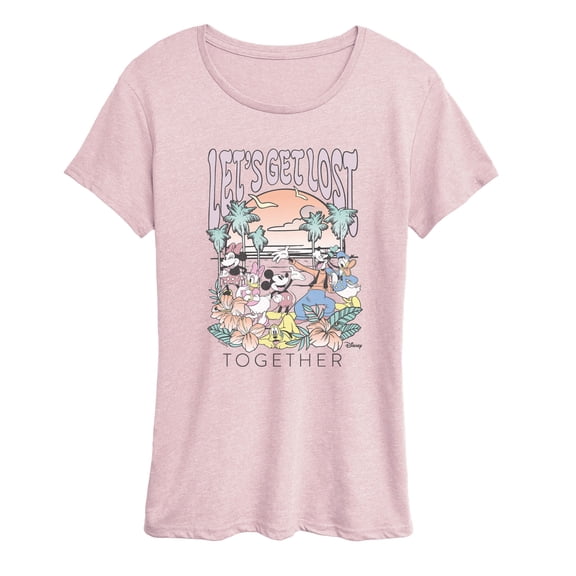Disney - Lost Together - Women's Short Sleeve Graphic T-Shirt