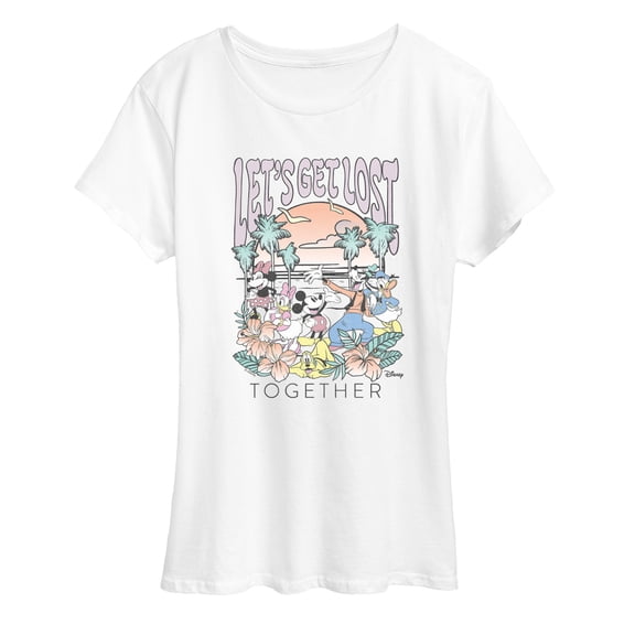 Disney - Lost Together - Women's Short Sleeve Graphic T-Shirt