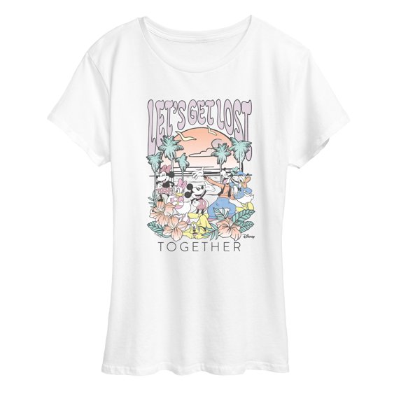 Disney - Lost Together - Women's Short Sleeve Graphic T-Shirt