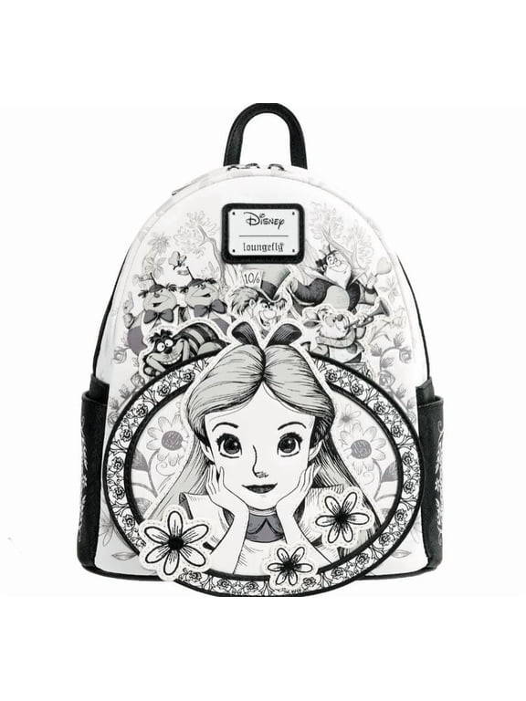 Disney LoungeF Alice in Wonderland Sketch Mini Backpack Limited Edition