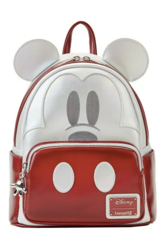 Disney Loungefly 100 Platinum Exclusive Mickey Mouse Cosplay Limited Edition Backpack