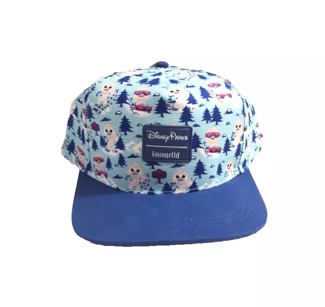 Disney Loungefly Animal Kingdom Yeti Everest Baseball Cap Hat Blue NWT Walmart