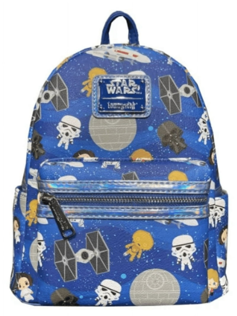 Loungefly Blue Star Wars Mini Backpack Disney Star Wars Hoth Loungefly Mini Backpack – World of  main image 4
