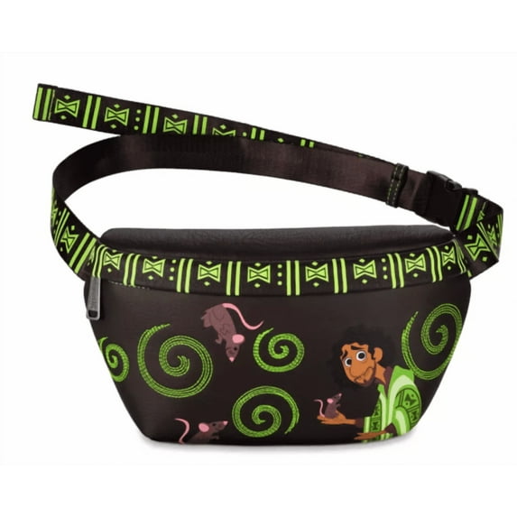Disney Loungefly Encanto ''We Don't Talk About Bruno'' Glow-in-the-Dark Belt Bag