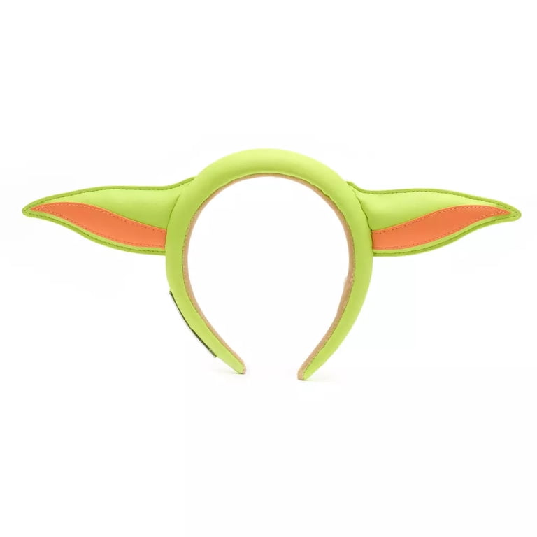 Loungefly Green and Orange Star Wars Headband Disney Loungefly Grogu Ears Headband for Adults, Star Wars  main image 2