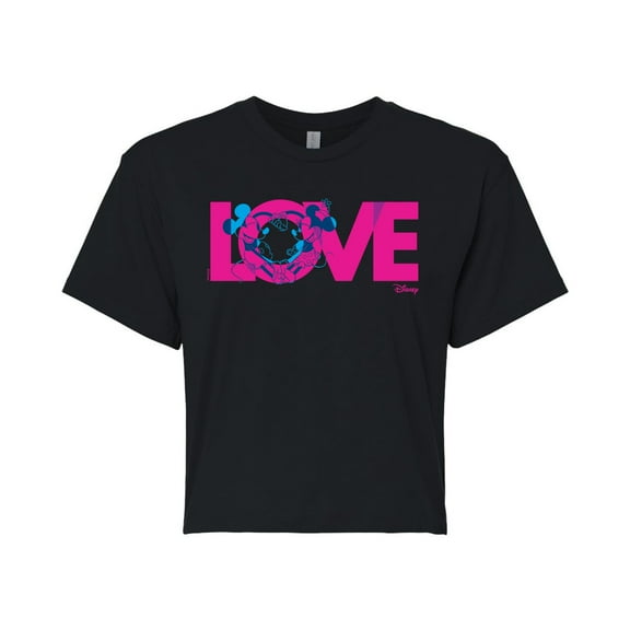 Disney - Love M And M - Cropped Tee