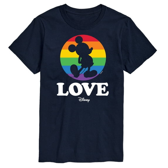 Disney - Love Mickey Pride - Men's Short Sleeve Graphic T-Shirt