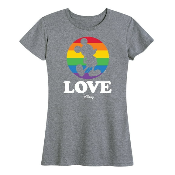 Disney - Love Mickey Pride - Women's Short Sleeve Graphic T-Shirt