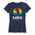 thumbnail image 1 of Disney - Love Mickey Pride - Women's Short Sleeve Graphic T-Shirt, 1 of 5