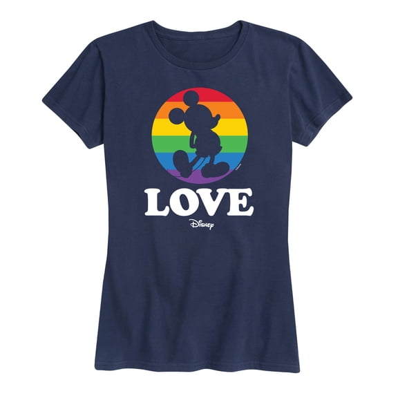 Disney - Love Mickey Pride - Women's Short Sleeve Graphic T-Shirt