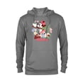 thumbnail image 1 of Disney Love Minnie Mouse Botanical Garden Flowers Spring - Pullover Hoodie for Adults - Customized-Athletic Heather, 1 of 5