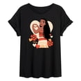 thumbnail image 1 of Disney - Love, Moana - Juniors Oversized Graphic T-Shirt, 1 of 4