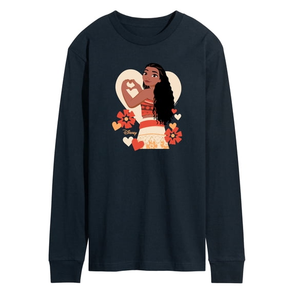 Disney - Love, Moana - Men's Long Sleeve Graphic T-Shirt
