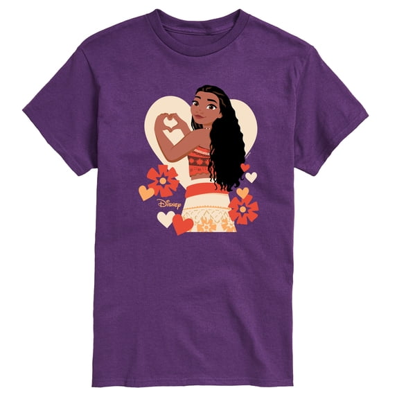 Disney - Love, Moana - Men's Short Sleeve Graphic T-Shirt