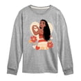 thumbnail image 1 of Disney Princess - Love Moana - Boys and Girls and Youth Long Sleeve Graphic T-Shirt, 1 of 5