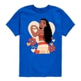 thumbnail image 1 of Disney - Love Moana - Toddler And Youth Short Sleeve Graphic T-Shirt, 1 of 5