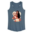 thumbnail image 1 of Disney - Love, Moana - Women's Racerback Graphic Tank, 1 of 4