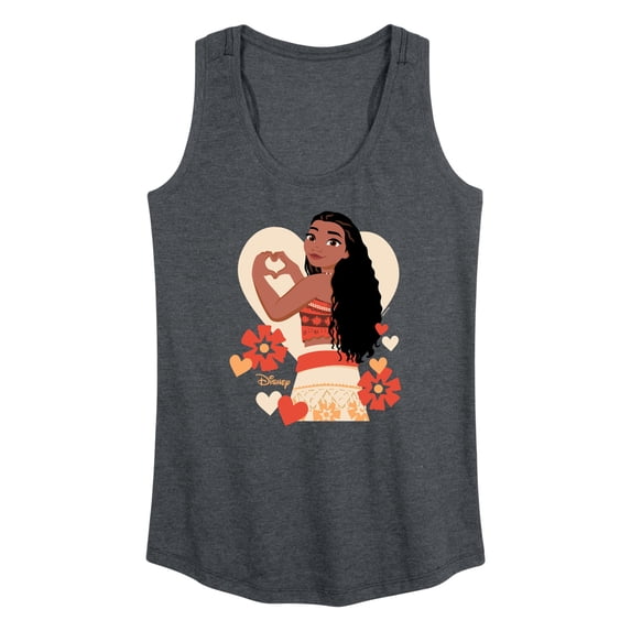 Disney - Love, Moana - Women's Racerback Graphic Tank