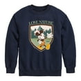 thumbnail image 1 of Disney - Love Nature - Toddler & Youth Crewneck Fleece Sweatshirt, 1 of 5