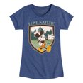 thumbnail image 1 of Disney - Love Nature - Toddler & Youth Girls Short Sleeve Graphic T-Shirt, 1 of 5