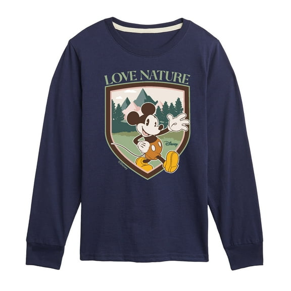 Disney - Love Nature - Toddler & Youth Long Sleeve Graphic T-Shirt