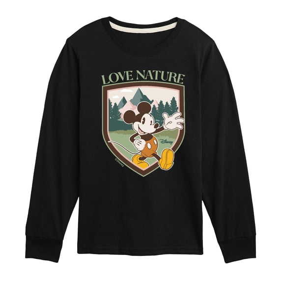 Disney - Love Nature - Toddler & Youth Long Sleeve Graphic T-Shirt