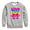 thumbnail image 1 of Disney - Love You Lots - Toddler & Youth Crewneck Fleece Sweatshirt, 1 of 5