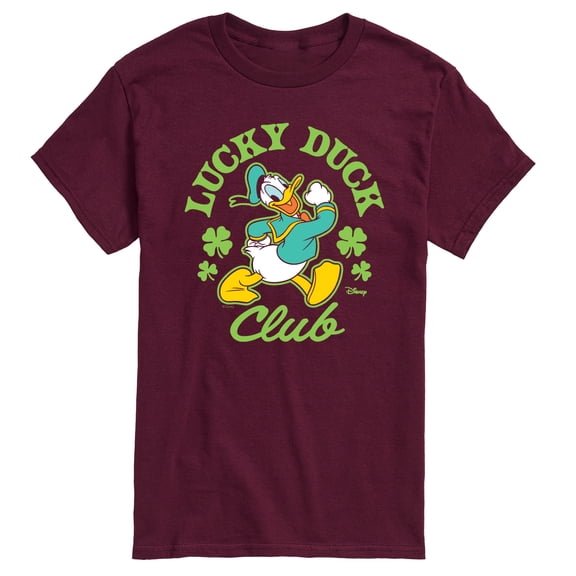 Disney - Lucky Duck Club - Men's Short Sleeve Graphic T-Shirt