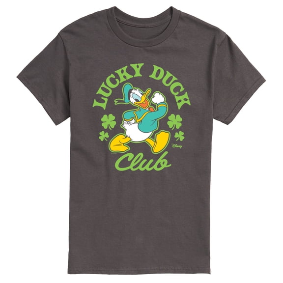 Disney - Lucky Duck Club - Men's Short Sleeve Graphic T-Shirt