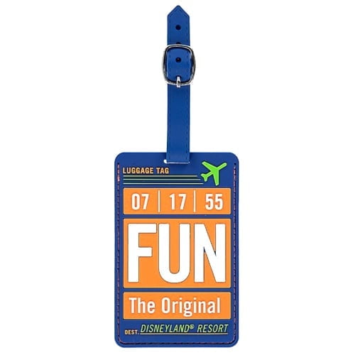 Disney Luggage Tag - Travel And Gear - FUN Disneyland Airline Tag