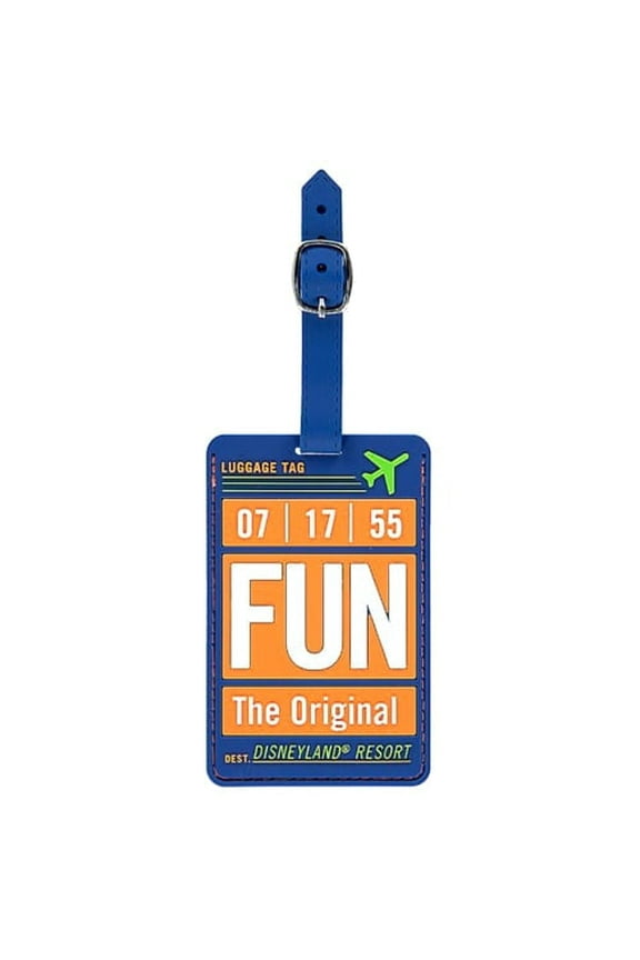 Luggage Tag - Travel And Gear - FUN Disneyland Airline Tag