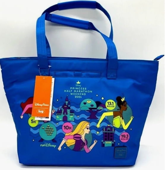 Disney Lugs Princess Weekend Lug Tote Bag Ariel Tiana Rapunzel