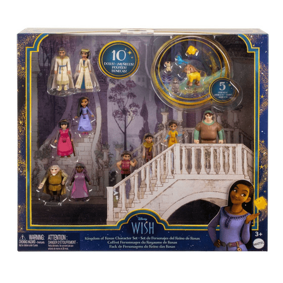 Disney MATTEL INC Wish Poseable kids Doll with Star and Valentino