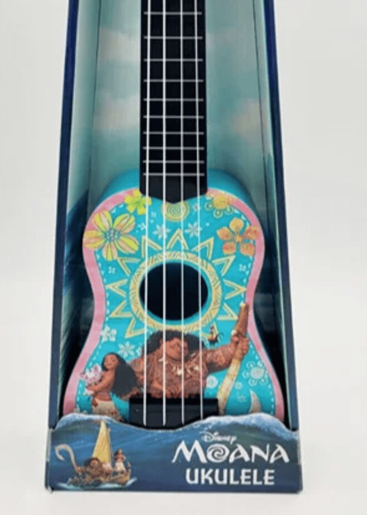 Disney MOANA MAUI Ukulele First Act guitar 4 string