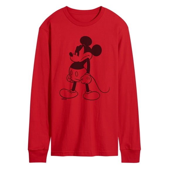 Disney - Mad Mickey - Men's Long Sleeve Graphic T-Shirt