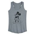 thumbnail image 1 of Disney - Mad Stand Mickey - Women's Racerback Graphic Tank, 1 of 4