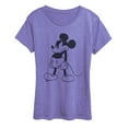 thumbnail image 1 of Disney - Mad Stand Mickey - Women's Short Sleeve Graphic T-Shirt, 1 of 3