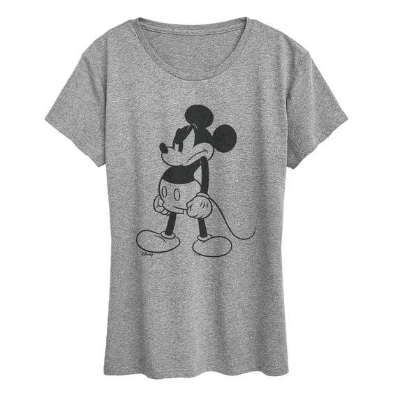 Disney - Mad Stand Mickey - Women's Short Sleeve Graphic T-Shirt