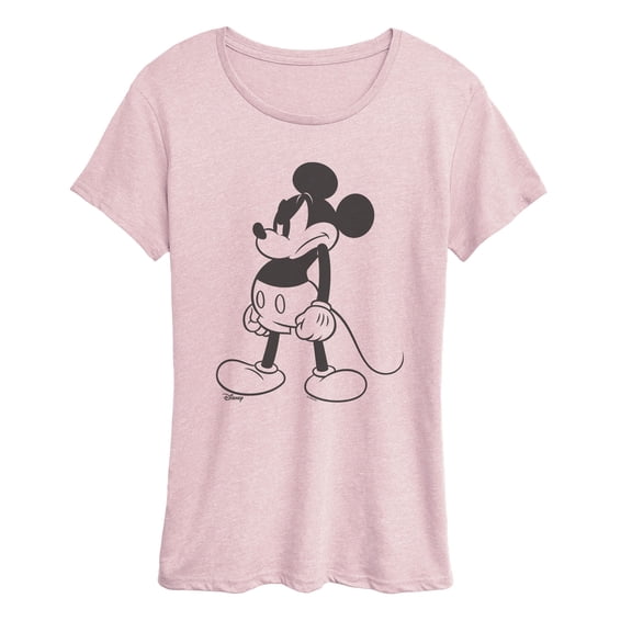 Disney - Mad Stand Mickey - Women's Short Sleeve Graphic T-Shirt