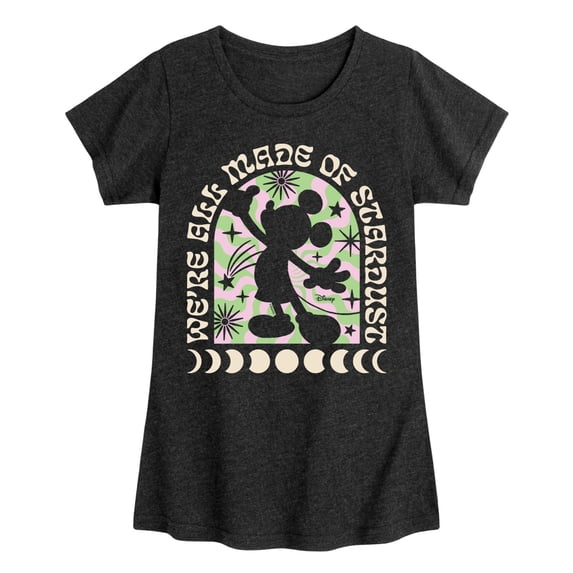 Disney - Made Of Stardust - Toddler & Youth Girls Short Sleeve Graphic T-Shirt
