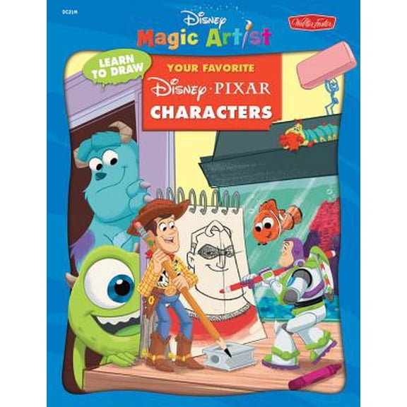 Pre-Owned Disney Magic Artist Learn-To-Draw Books: Learn to Draw Your Favorite Characters (Paperback)