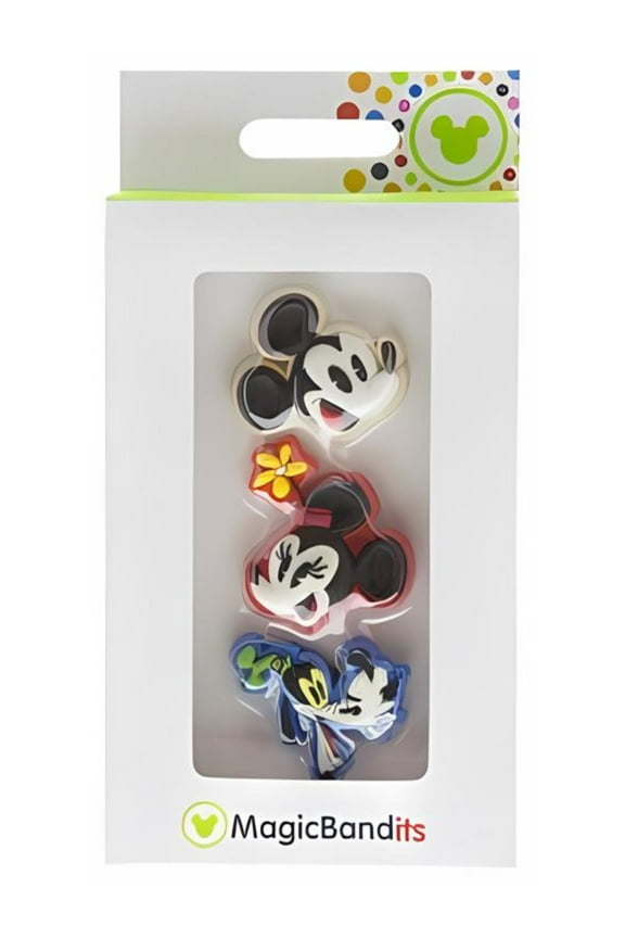 MagicBandits Mickey and Friends Set - Classic Disney MagicBand Accessories