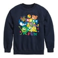 thumbnail image 1 of Disney - Make It Fun - Toddler & Youth Crewneck Fleece Sweatshirt, 1 of 5