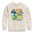 thumbnail image 1 of Disney - Make It Fun - Toddler & Youth Crewneck Fleece Sweatshirt, 1 of 5