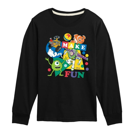 Disney - Make It Fun - Toddler & Youth Long Sleeve Graphic T-Shirt