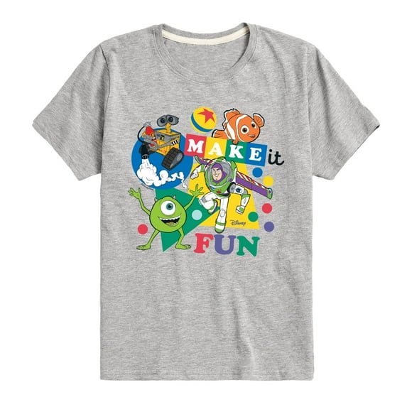 Disney - Make It Fun - Toddler & Youth Short Sleeve Graphic T-Shirt