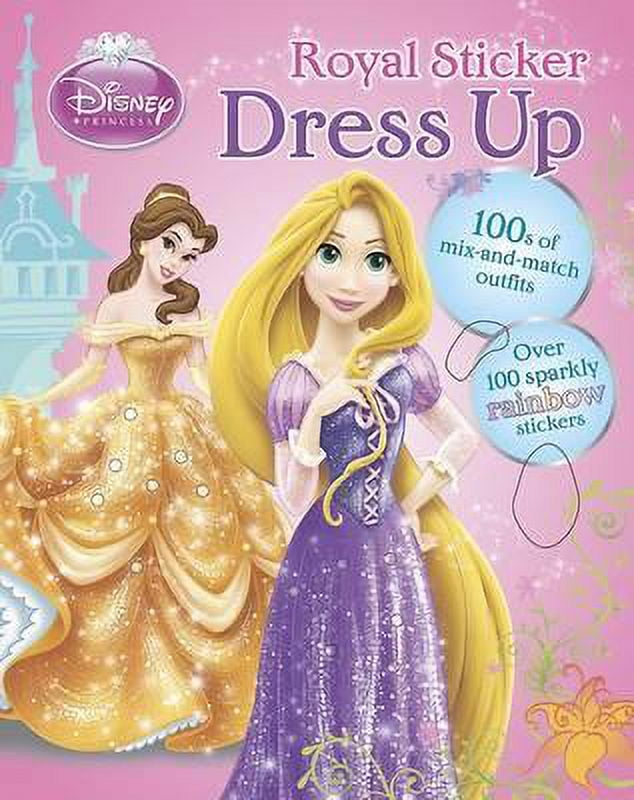Disney Make It Sparkly DressUp Doll Book (Paperback)