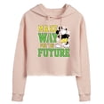 thumbnail image 1 of Disney - Make Way For The Future - Juniors Cropped Pullover Hoodie, 1 of 5