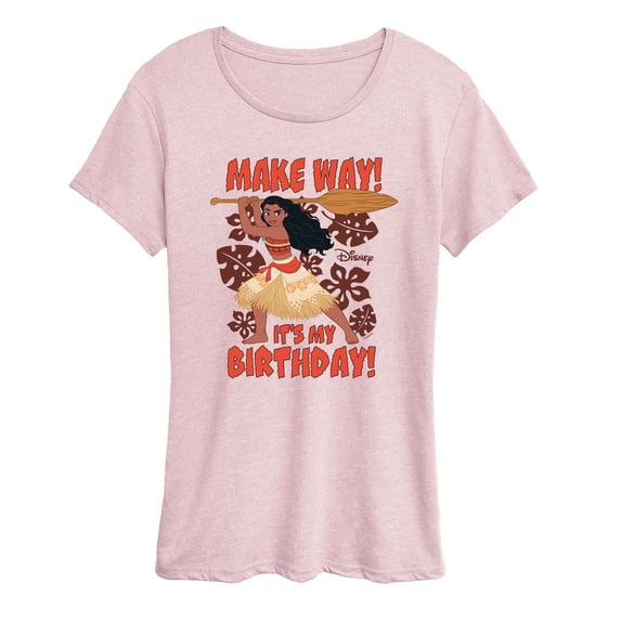 Disney - Make Way Its My Birthday Short Sleeve Graphic T-Shirt