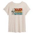 thumbnail image 1 of Disney - Make Your Music - Women's Oversized T-Shirt, 1 of 5
